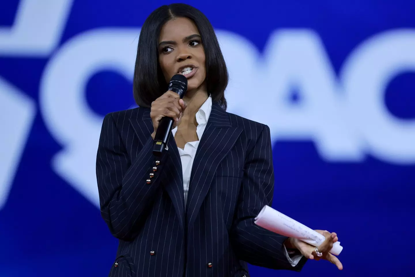 Candace Owens claims people were paid to be there (Joe Raedle/Getty Images)