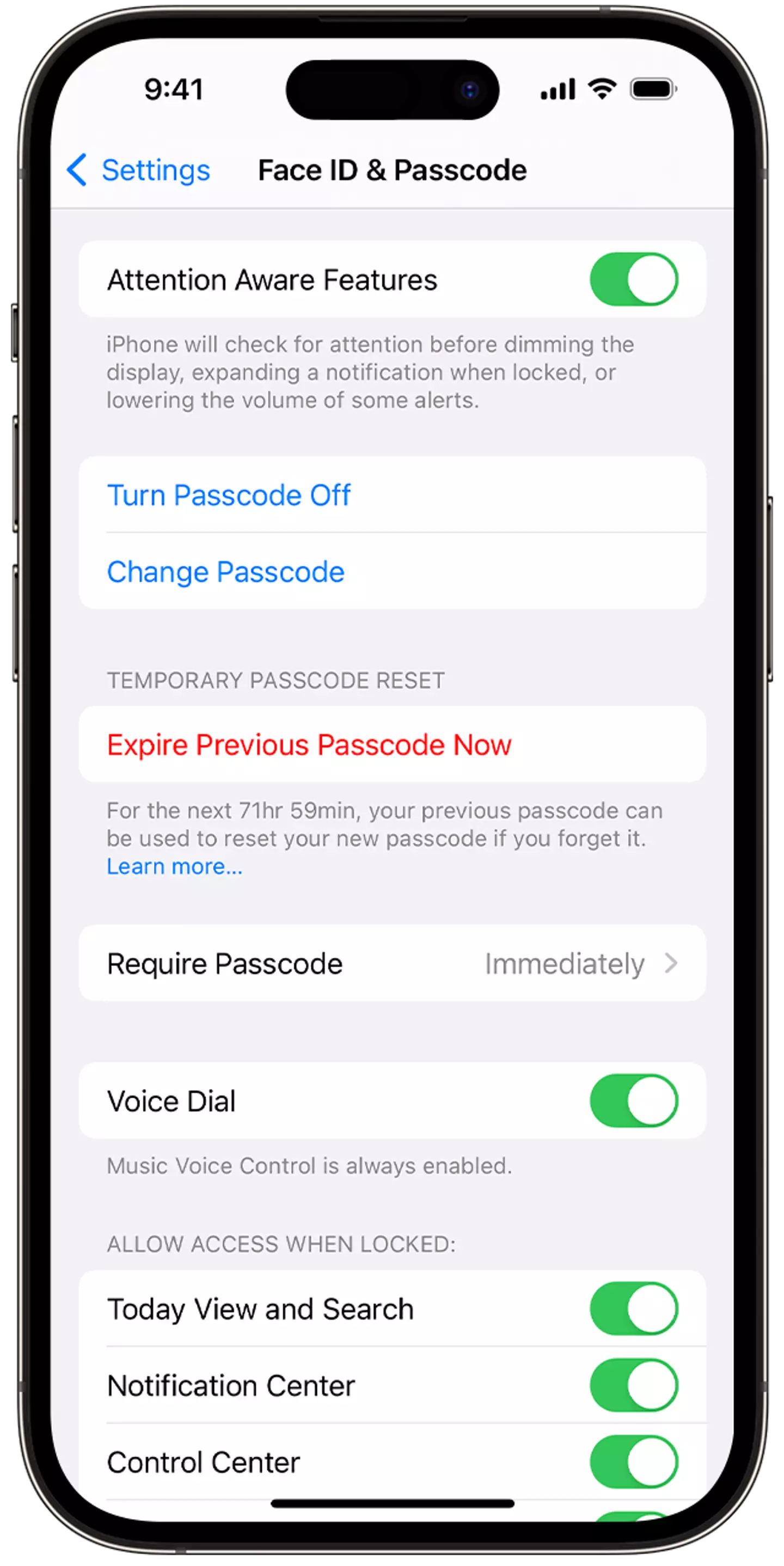 Don't panic, as there is a way to switch it off too.