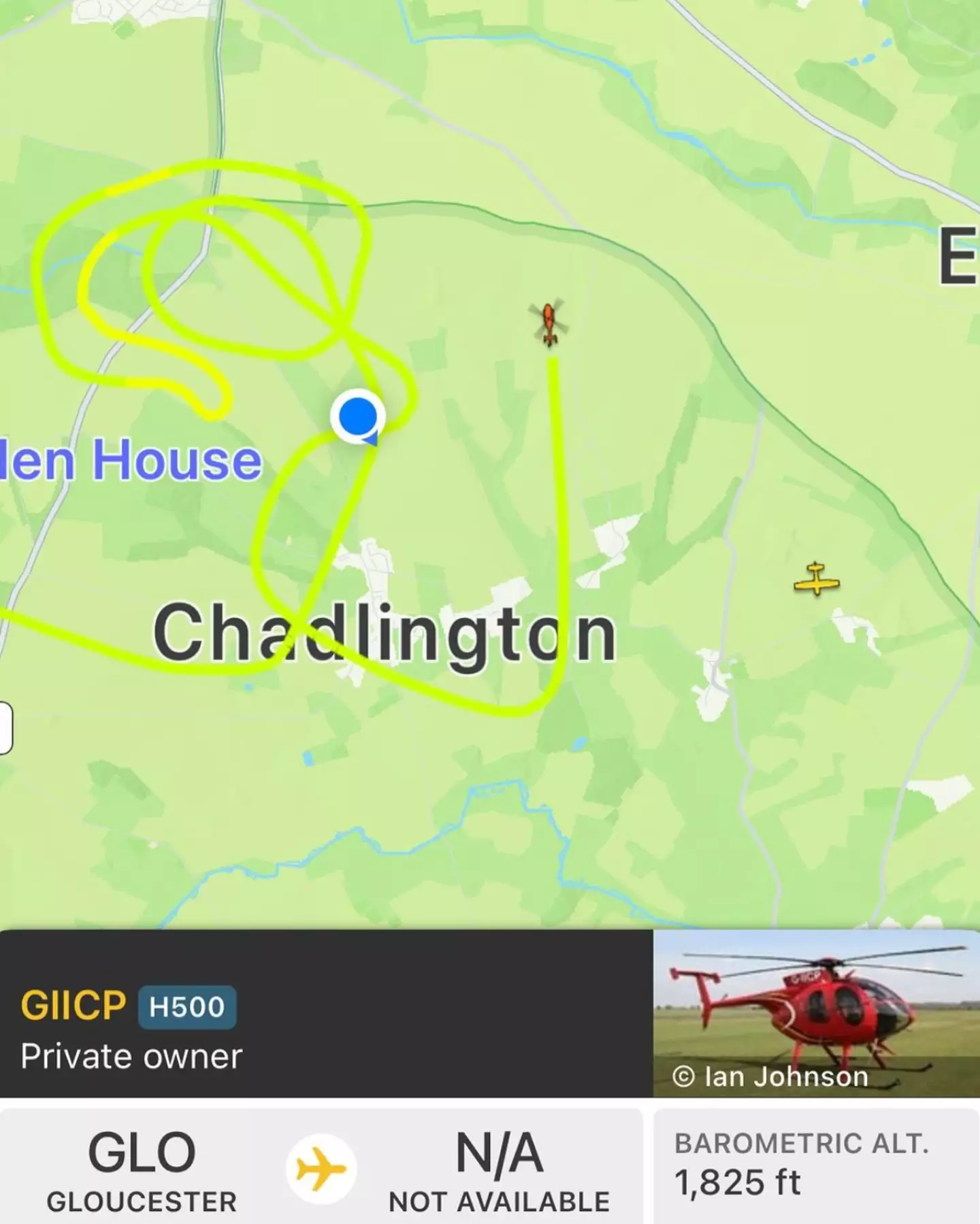 Clarkson revealed filming for the fourth season had been halted due to a helicopter circling the farm. (Instagram/@jeremyclarkson1)
