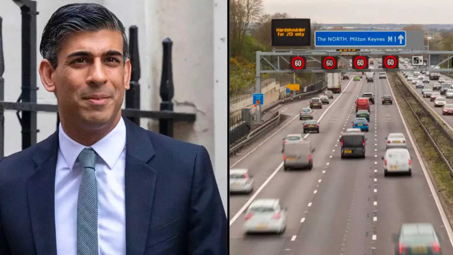 Rishi Sunak bans all new smart motorways