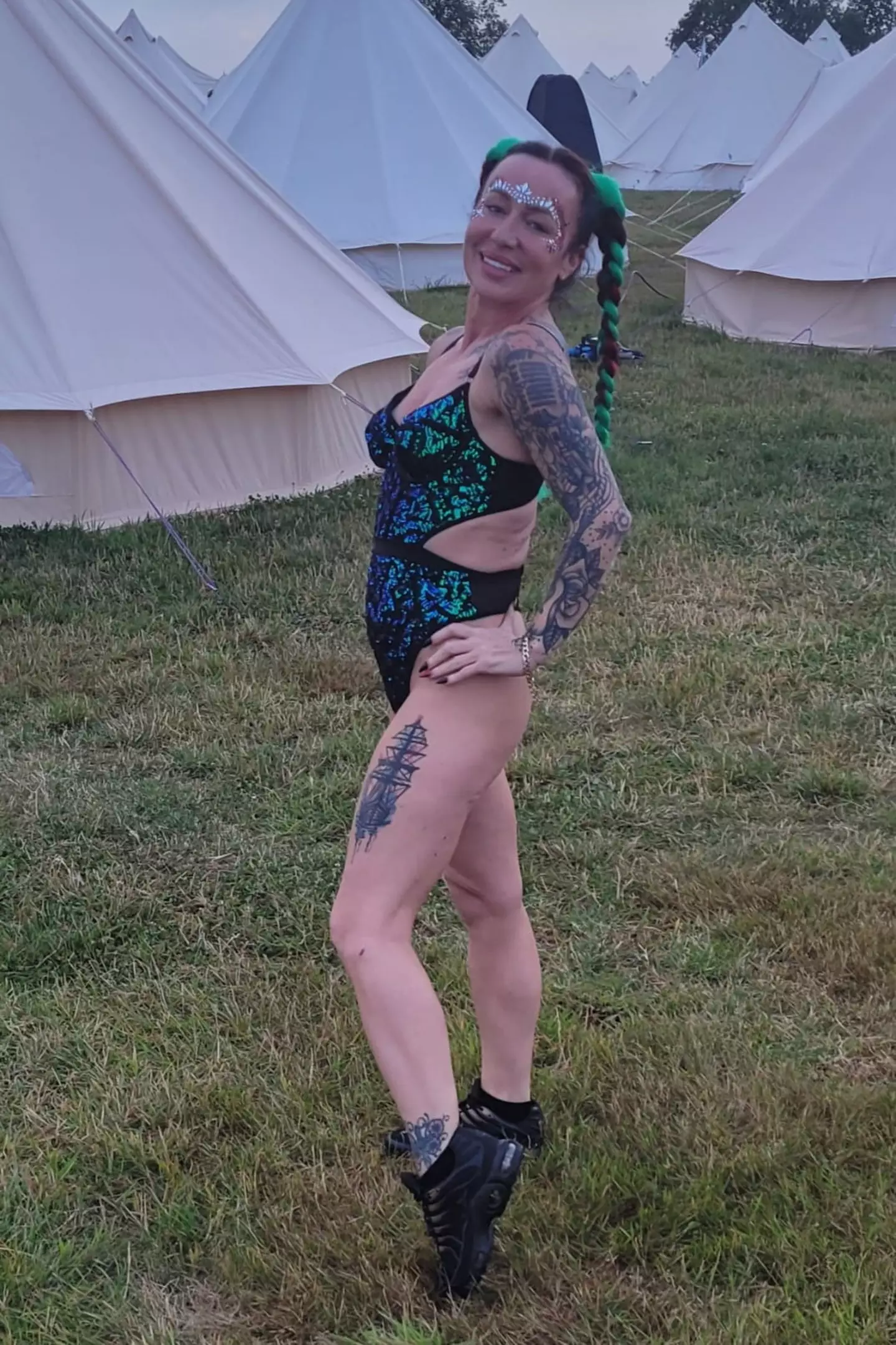 The 46-year-old had a big role in this year's Swingathon festival (SWNS)