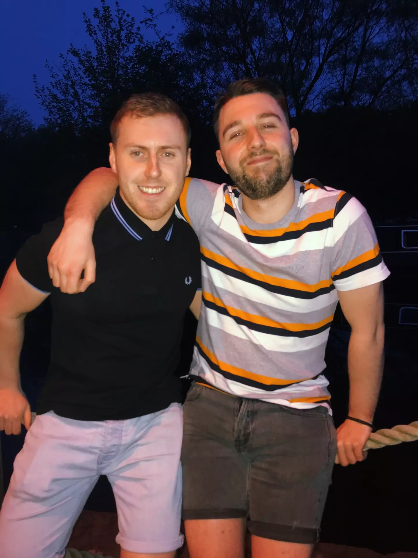 Oliver's friend Ben is running the Leeds Marathon in his memory (JustGiving)
