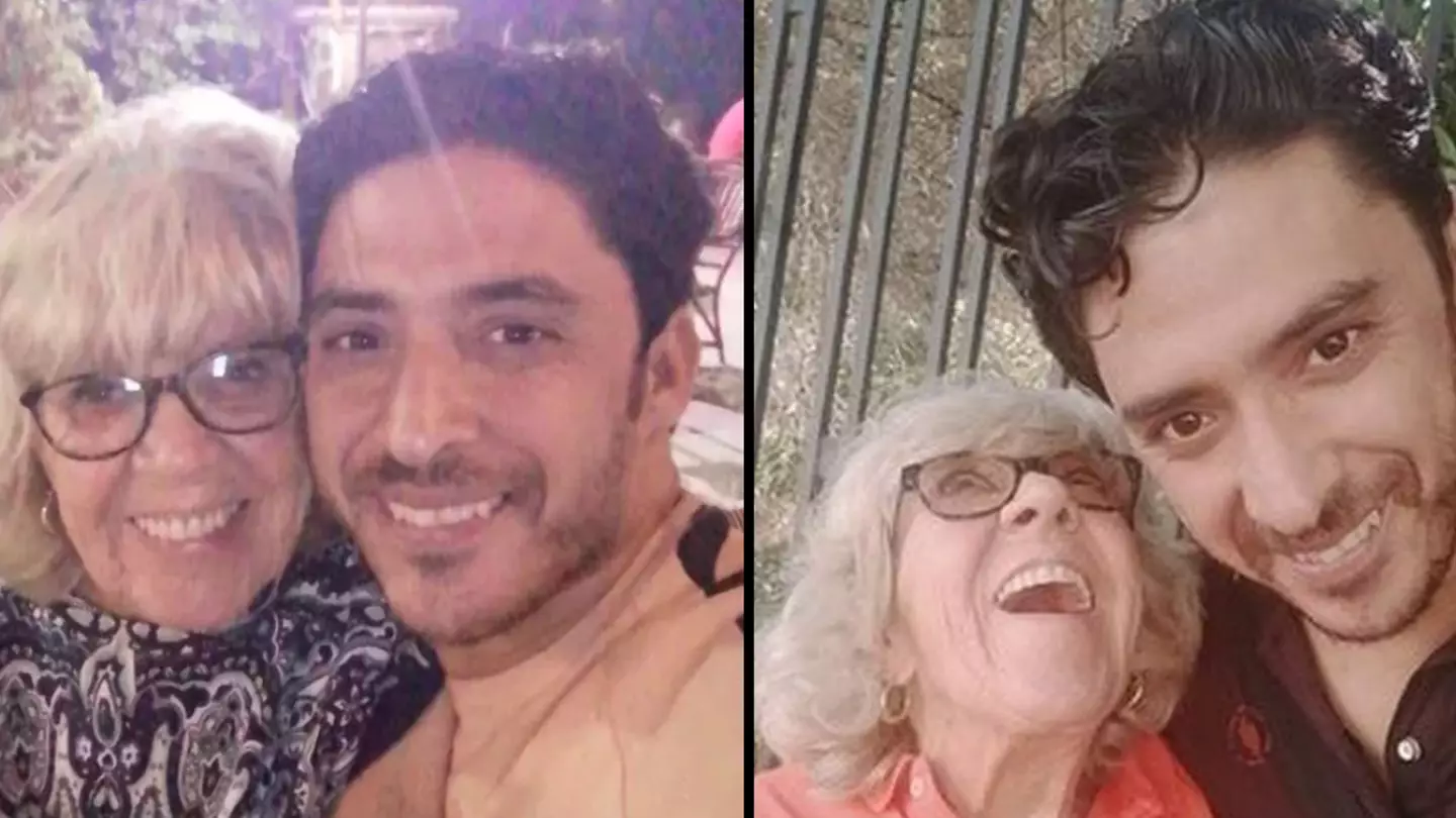 Toyboy, 37, speaks out for first time after splitting with 83-year-old wife