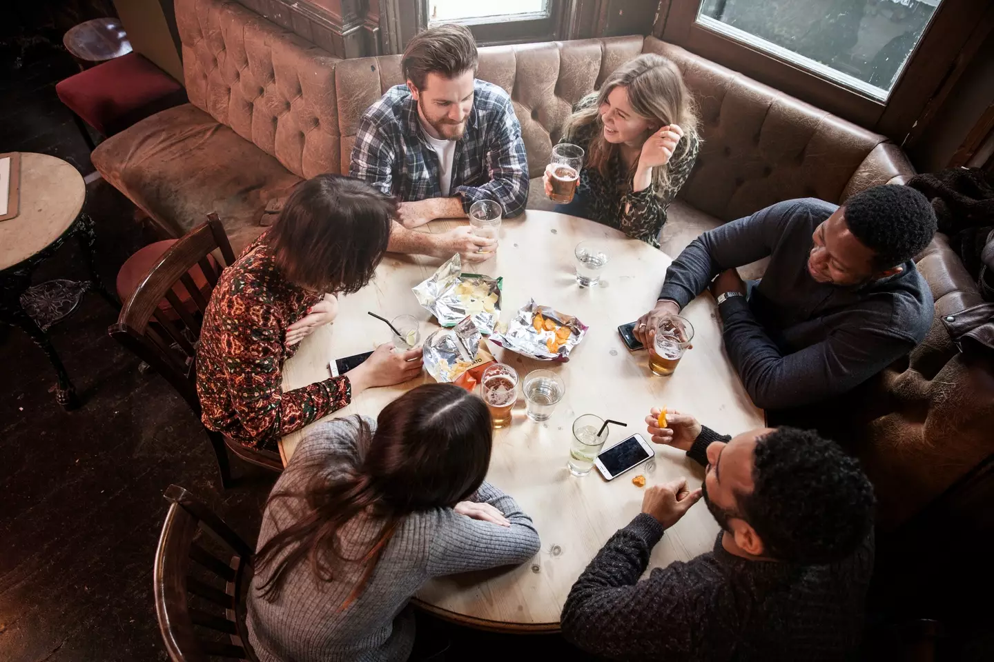 He explained ditching alcohol doesn't mean you can no longer socialise. (Getty Stock Image)