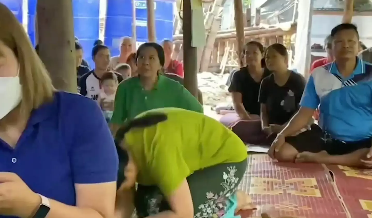 The daughter of one of his followers saw her mum consume the pensioner's body waste.