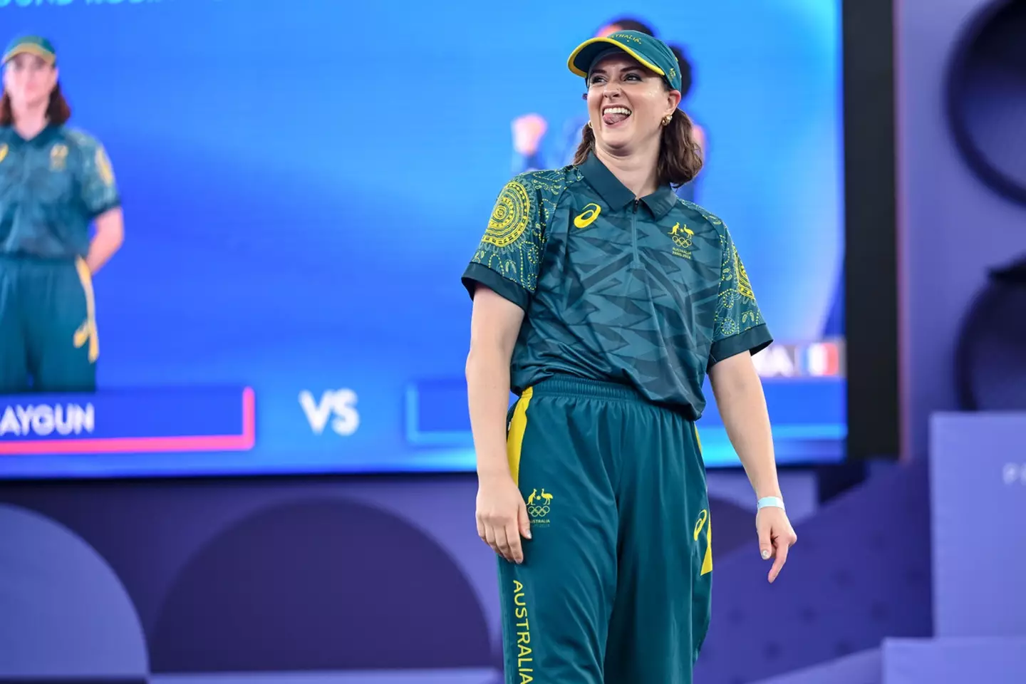 Raygun went viral for her breakdancing routine. (Harry Langer/DeFodi Images via Getty Images)