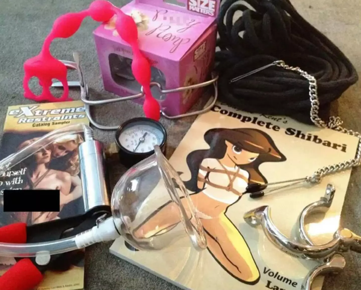 Other sex toys were also pictured (House Oversight Democrats)