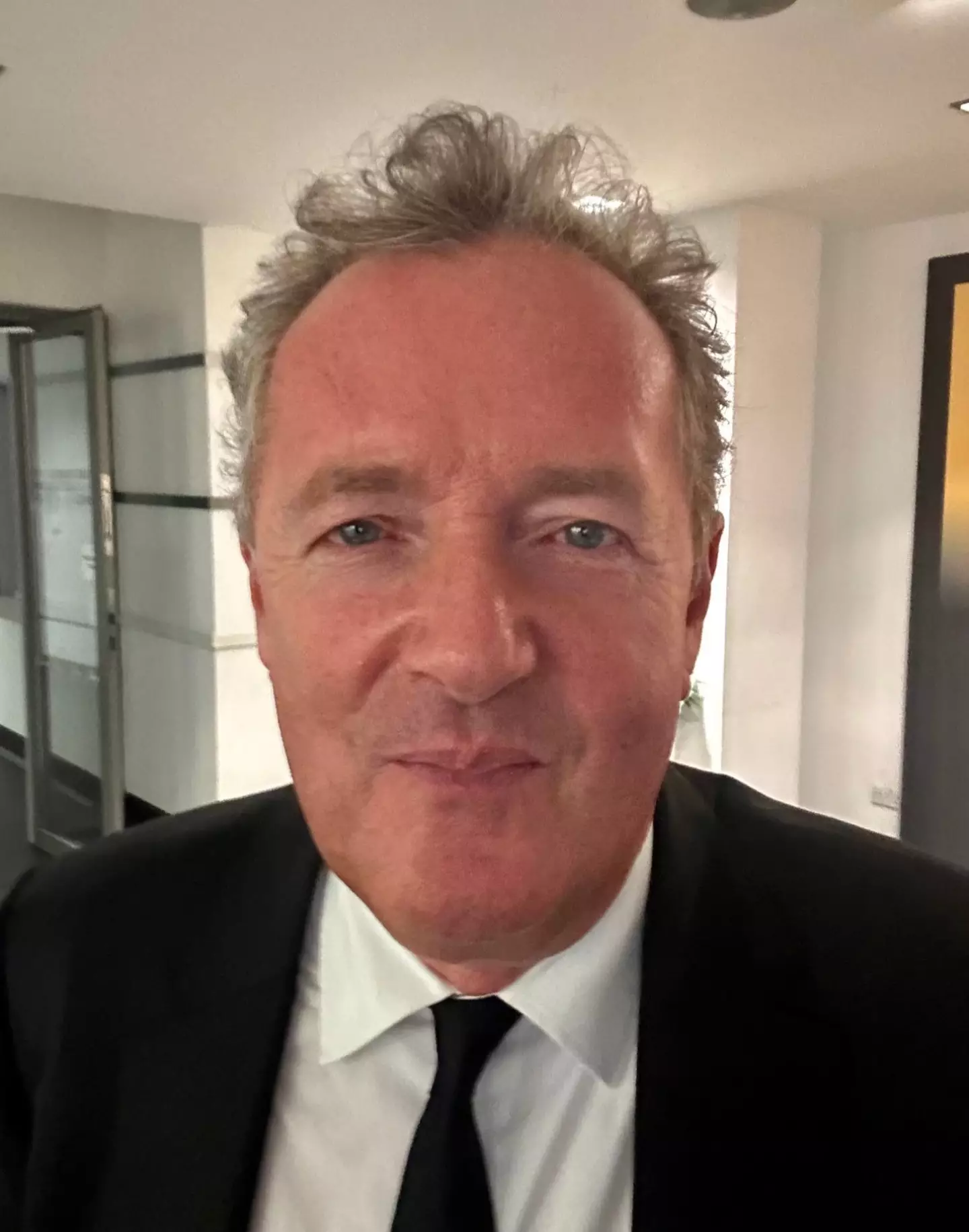 Host of the NTA’s, Joel Dommett, took time to introduce to fans that Piers was in the house