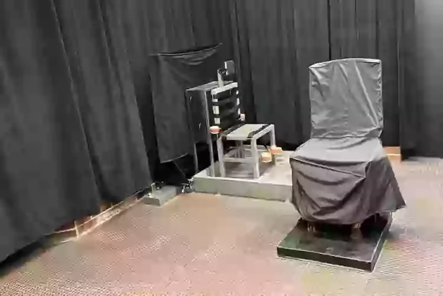 This is the room Sigmon was executed in, and it's where Mahdi will be going unless granted a reprieve (South Carolina Department of Corrections)