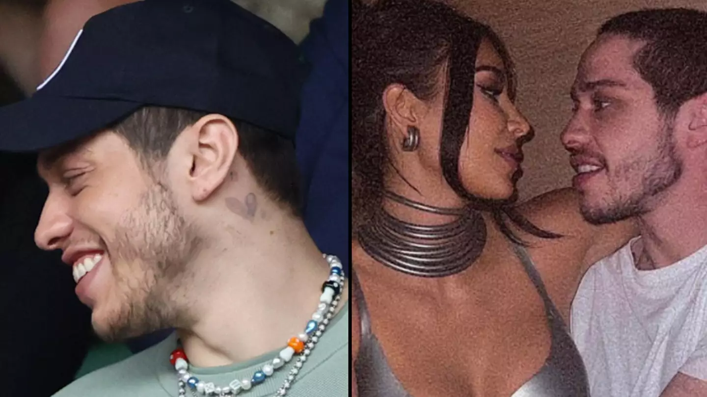 Kim Kardashian Accused Of Photoshopping Pete Davidson's Face In New Photo