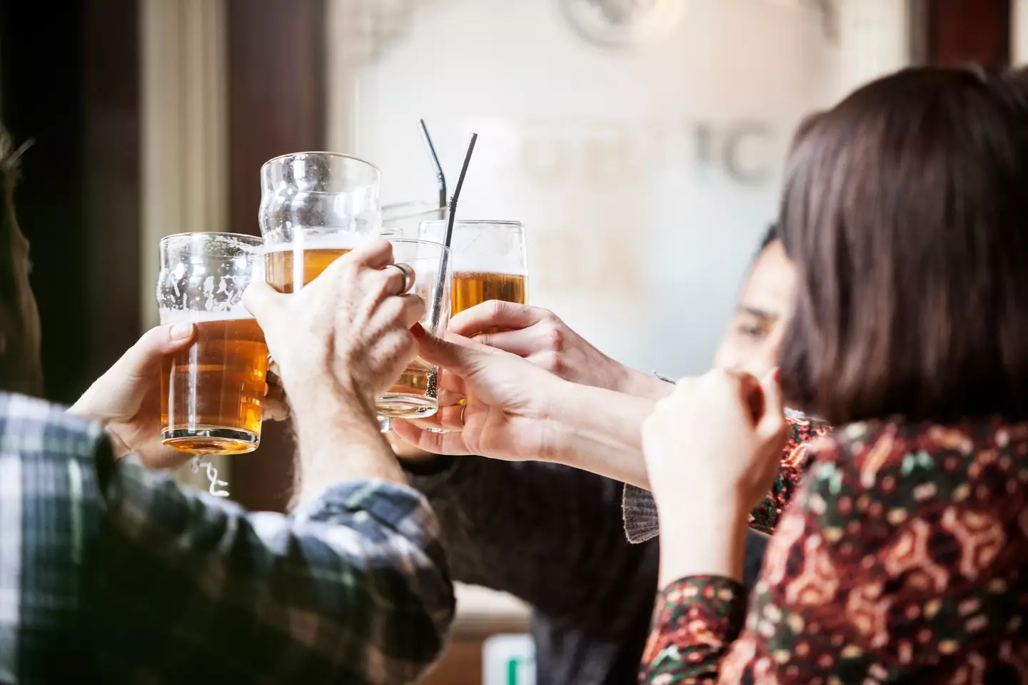 He reckons that the overwhelming majority of social situations revolve around booze (Getty Stock Photo)