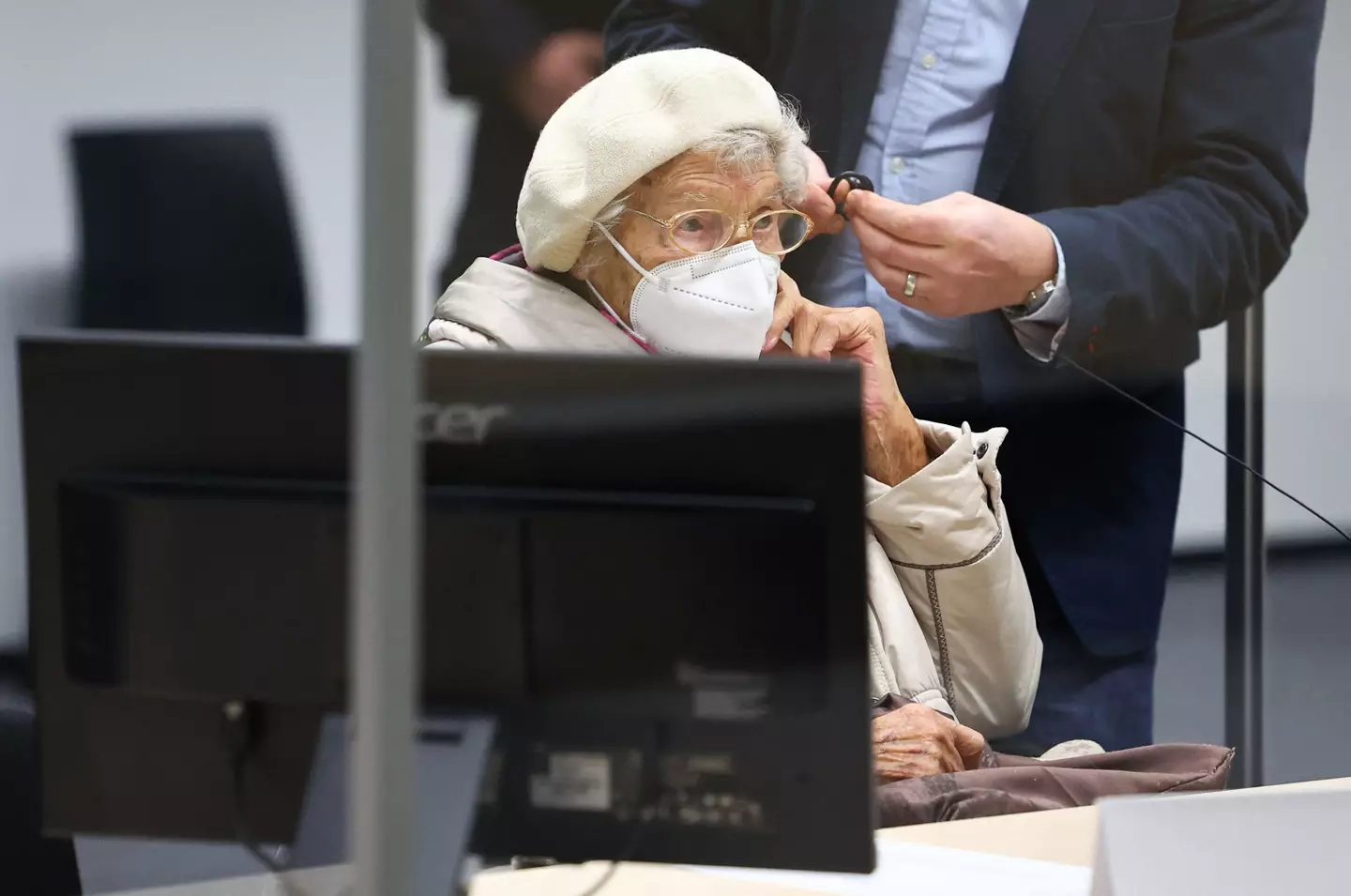 She was convicted two years ago. ( CHRISTIAN CHARISIUS/POOL/AFP via Getty Images)