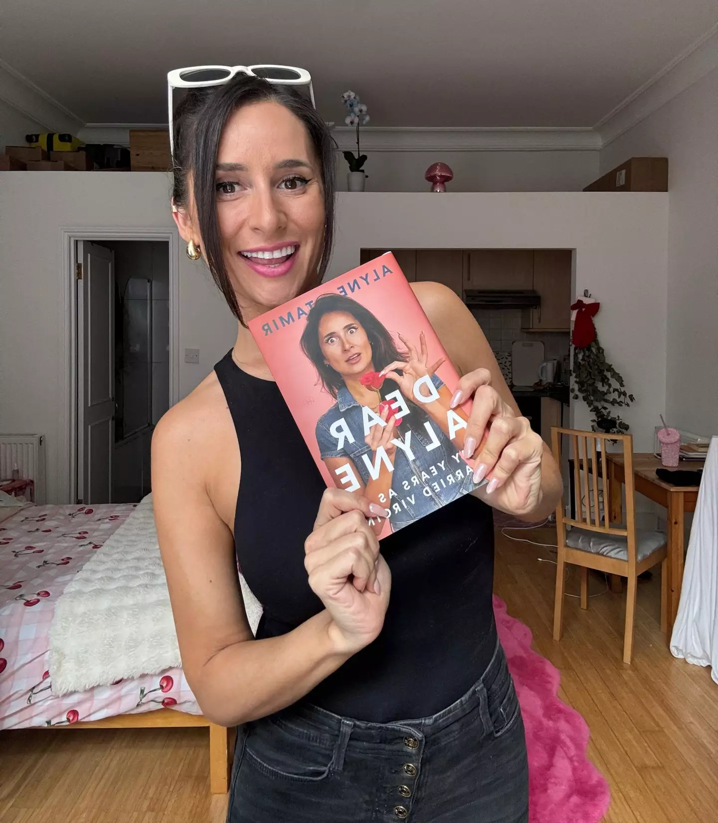 Alyne has published a book about her condition (Kennedy News and Media)