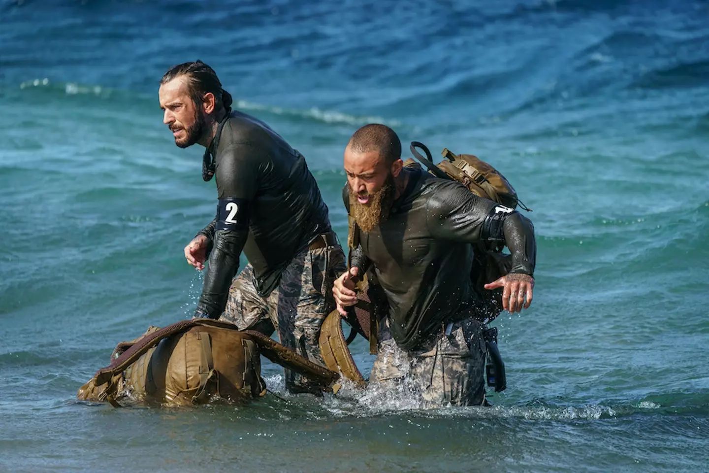 Pete Wicks had been taking part in the challenge with Ashley Cain.