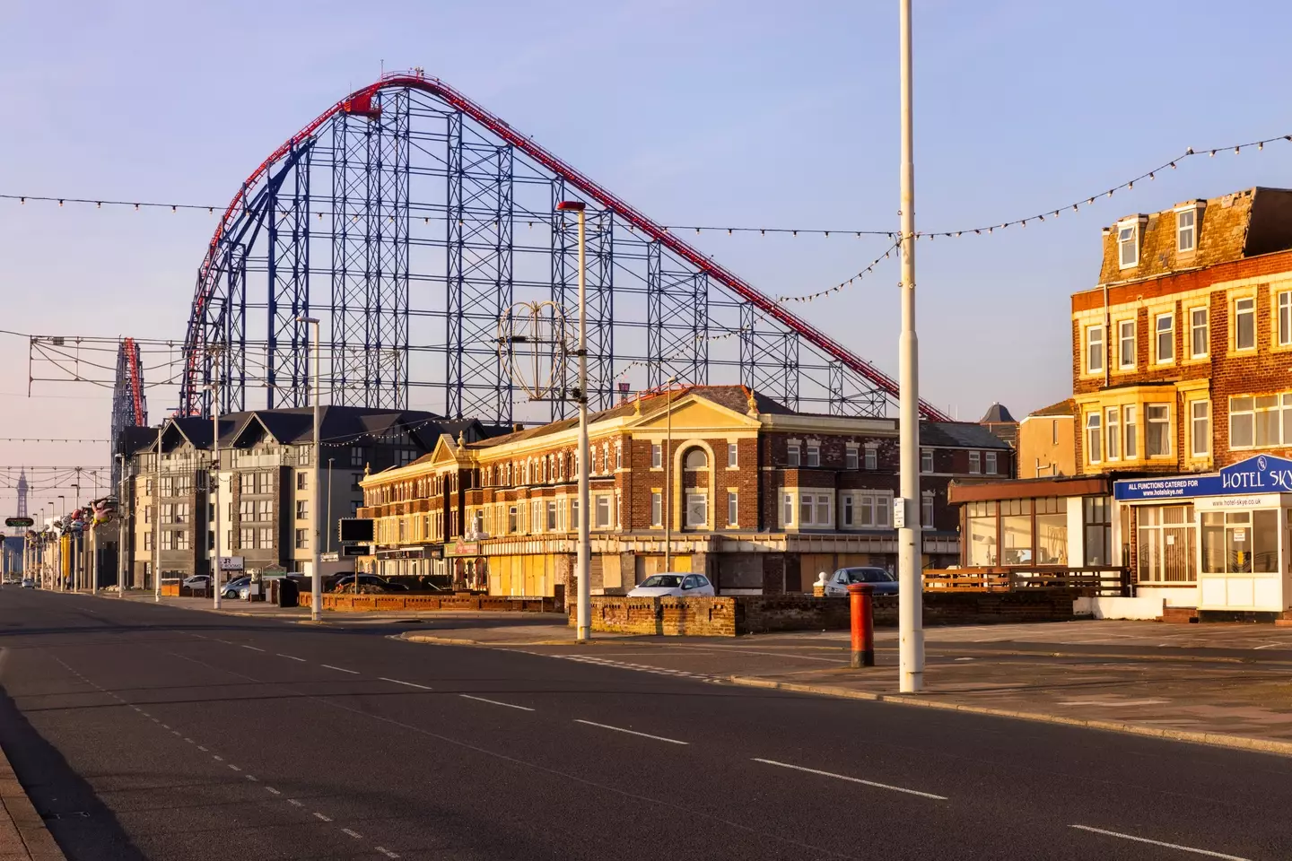 Blackpool's The Big One currently stands as the UK's tallest rollercoaster.