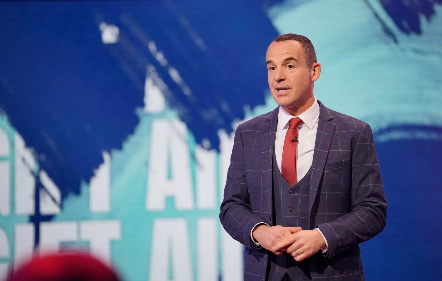 Lewis' hack comes with a warning (James Stack/BBC/Comic Relief via Getty Images)