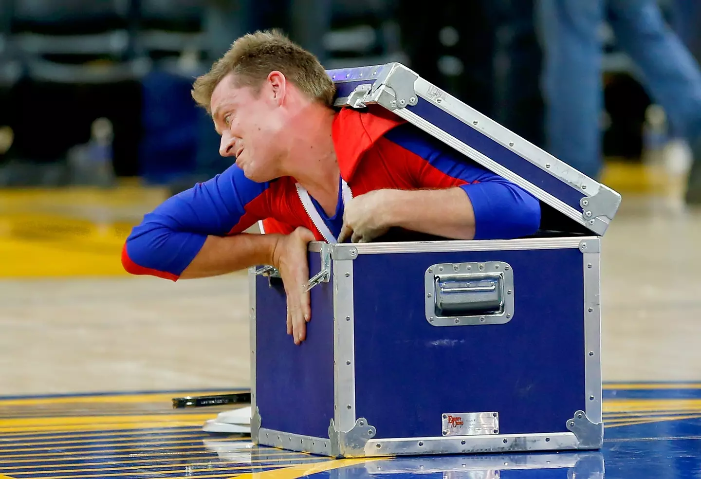 He's the world's most flexible man.