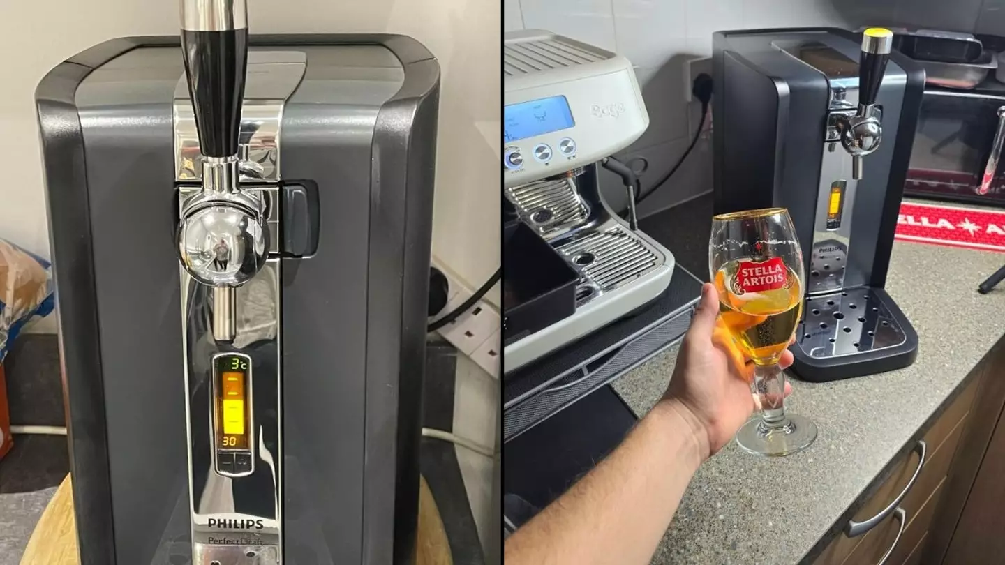 Machine that pours 'perfect pint at home' for £3.60 in massive Black Friday sale