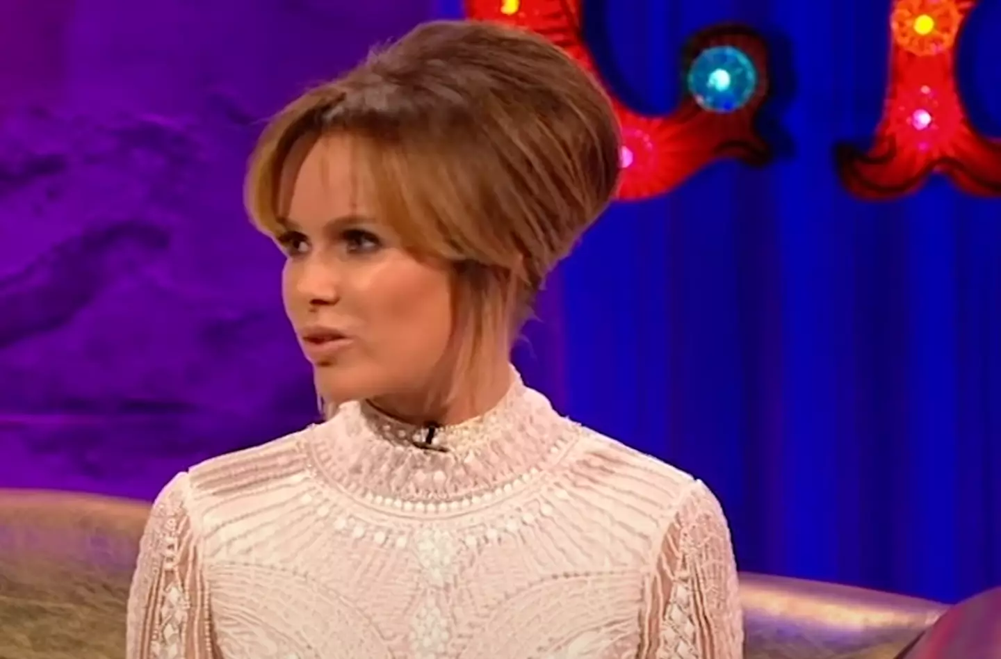 Amanda Holden has spoken about her experience with Jimmy Savile.