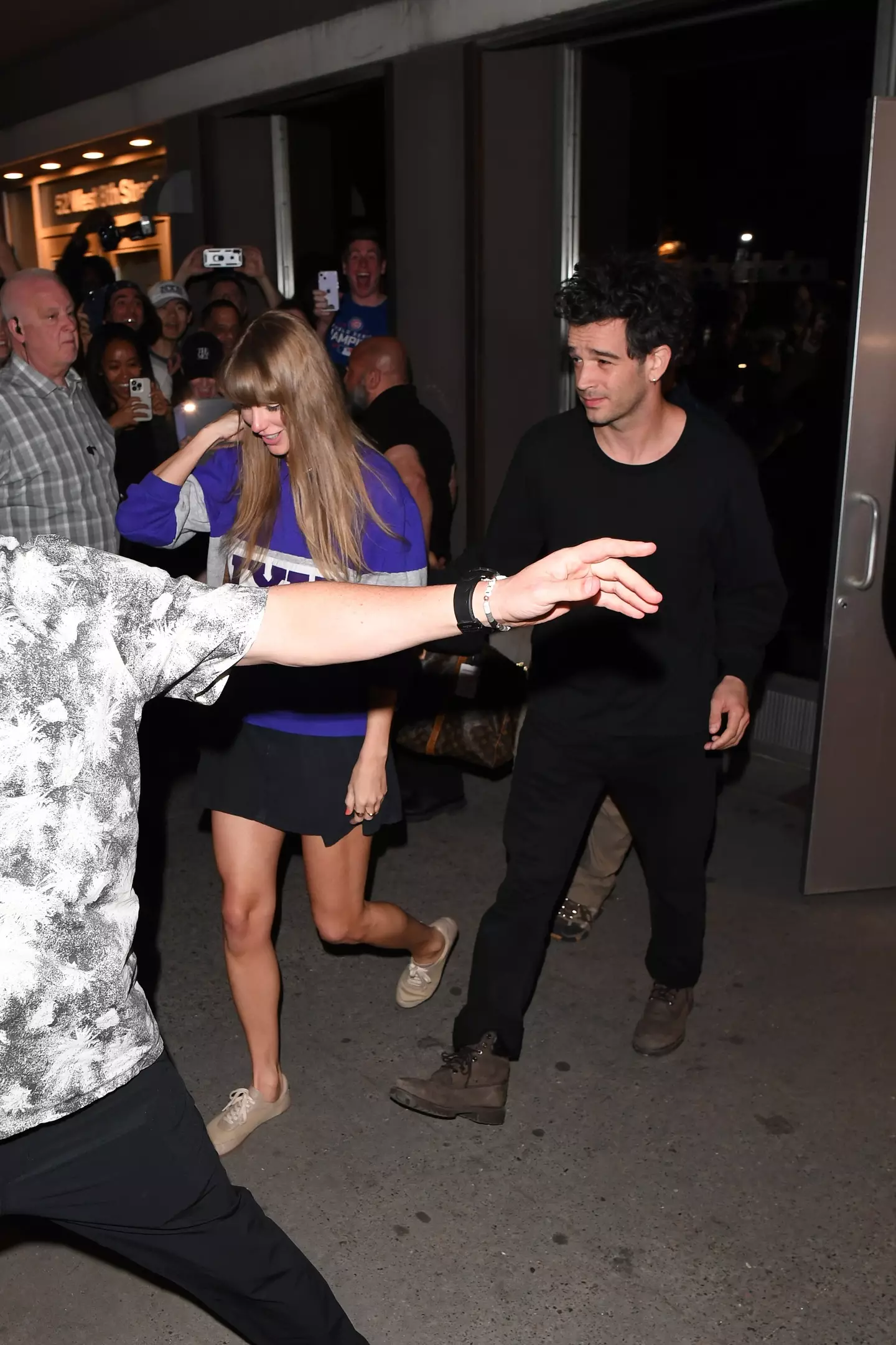 Taylor Swift with Matty Healy last year (Robert Kamau/GC Images)