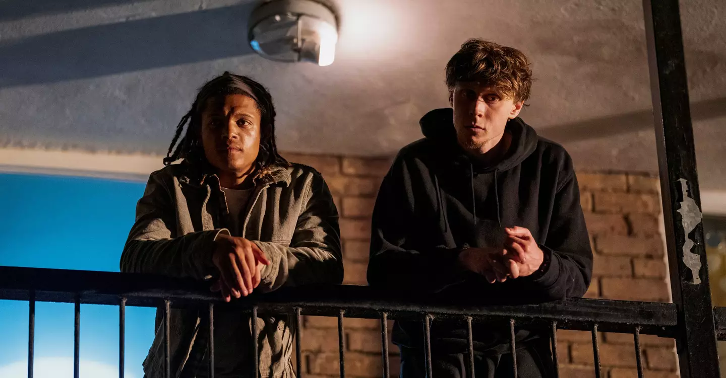 George MacKay and Percelle Ascott in I Came By.