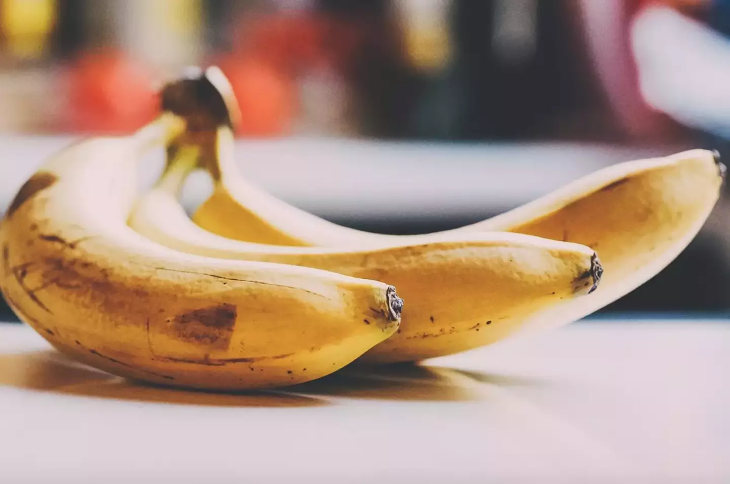 As bananas are grown outside, small bugs sometimes crawl their way into the fruit.