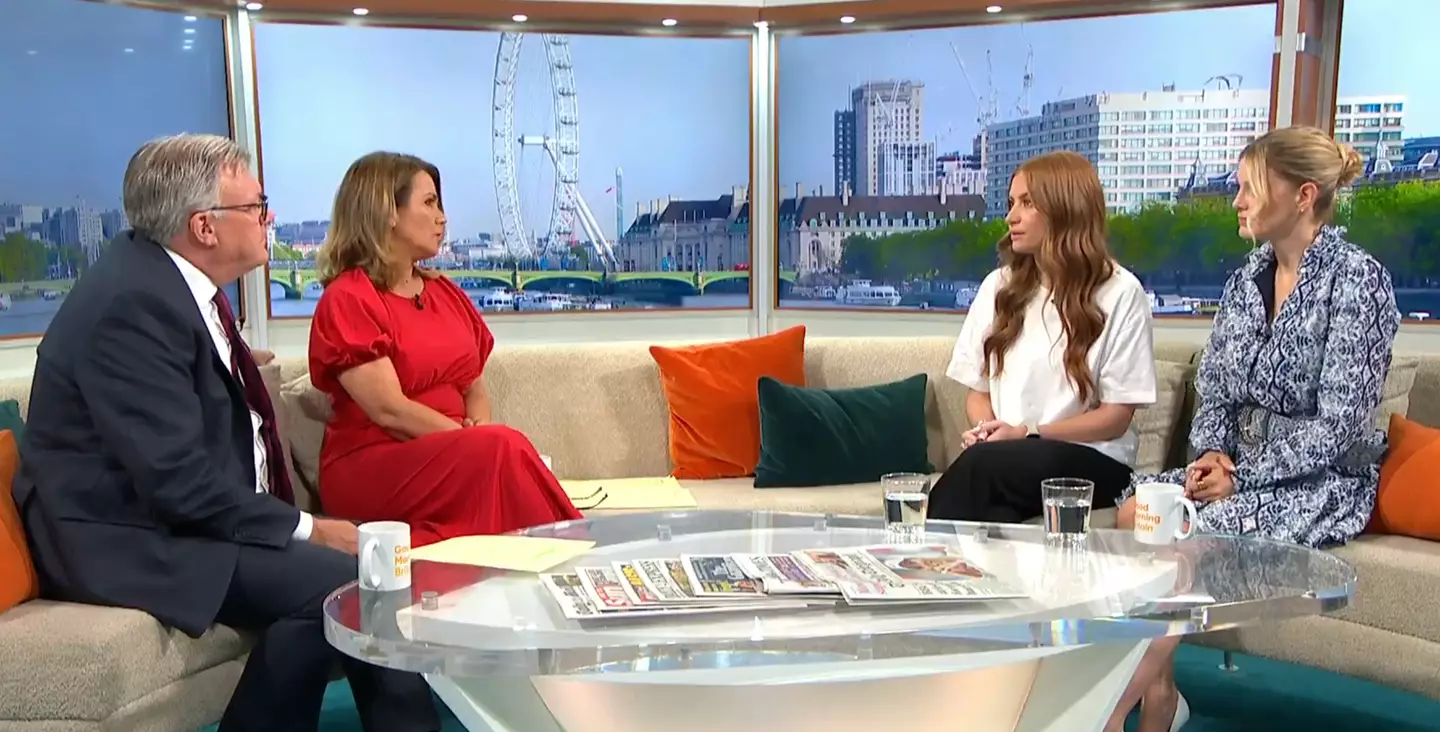She appeared on this morning's episode of the show (ITV)