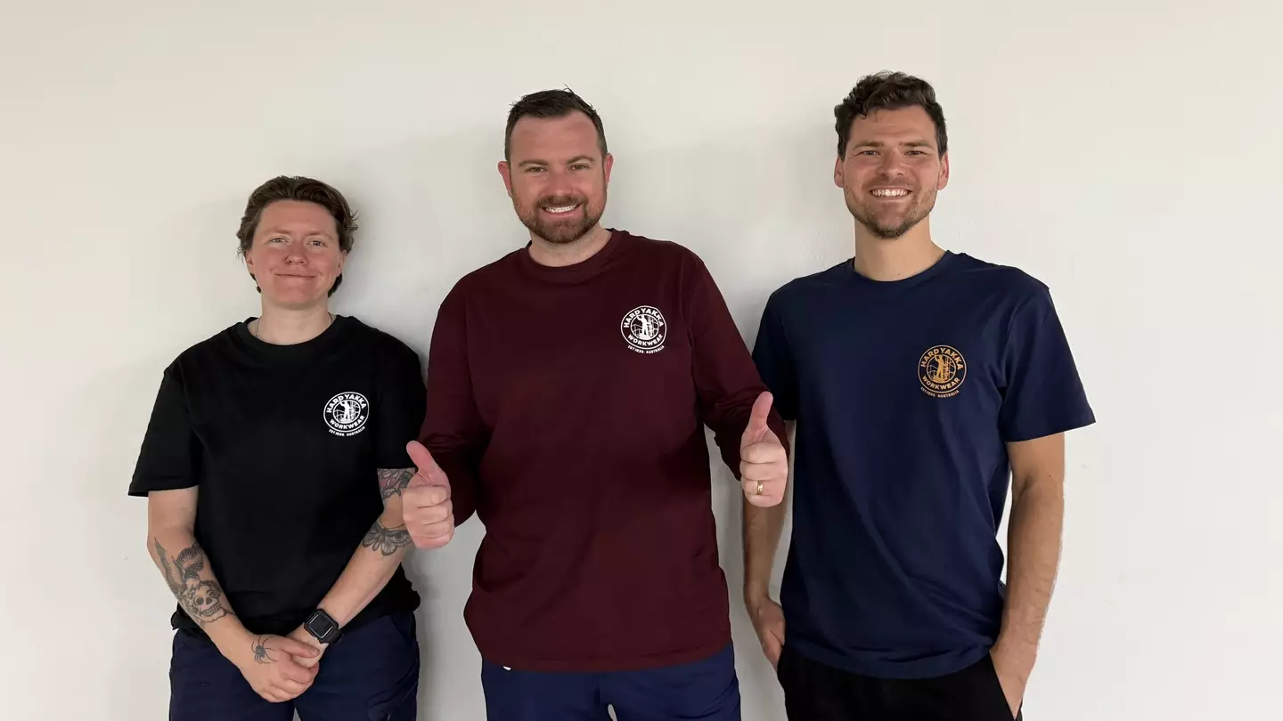 Aussie tradies are helping to redefine the word 'tough' in eye-opening new video
