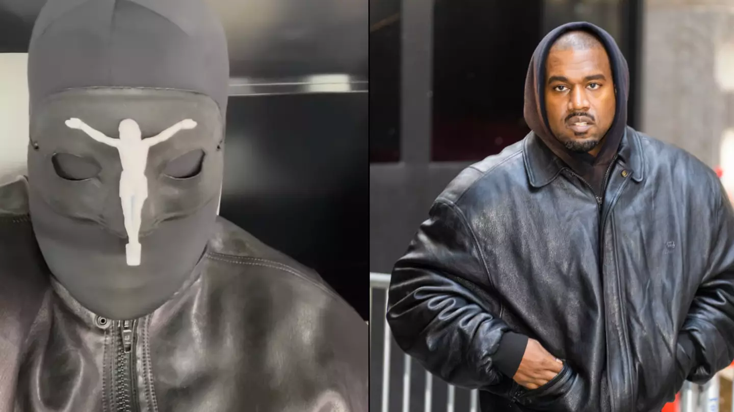 Meaning behind Kanye West's bizarre crucifix mask he wore at the Super Bowl