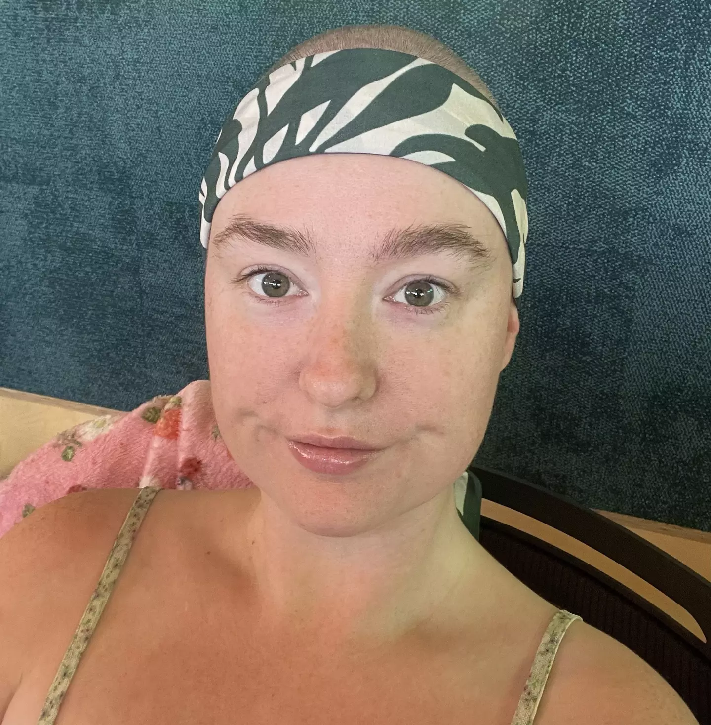 Jasmin has undergone a couple of rounds of chemotherapy (Kennedy News and Media)