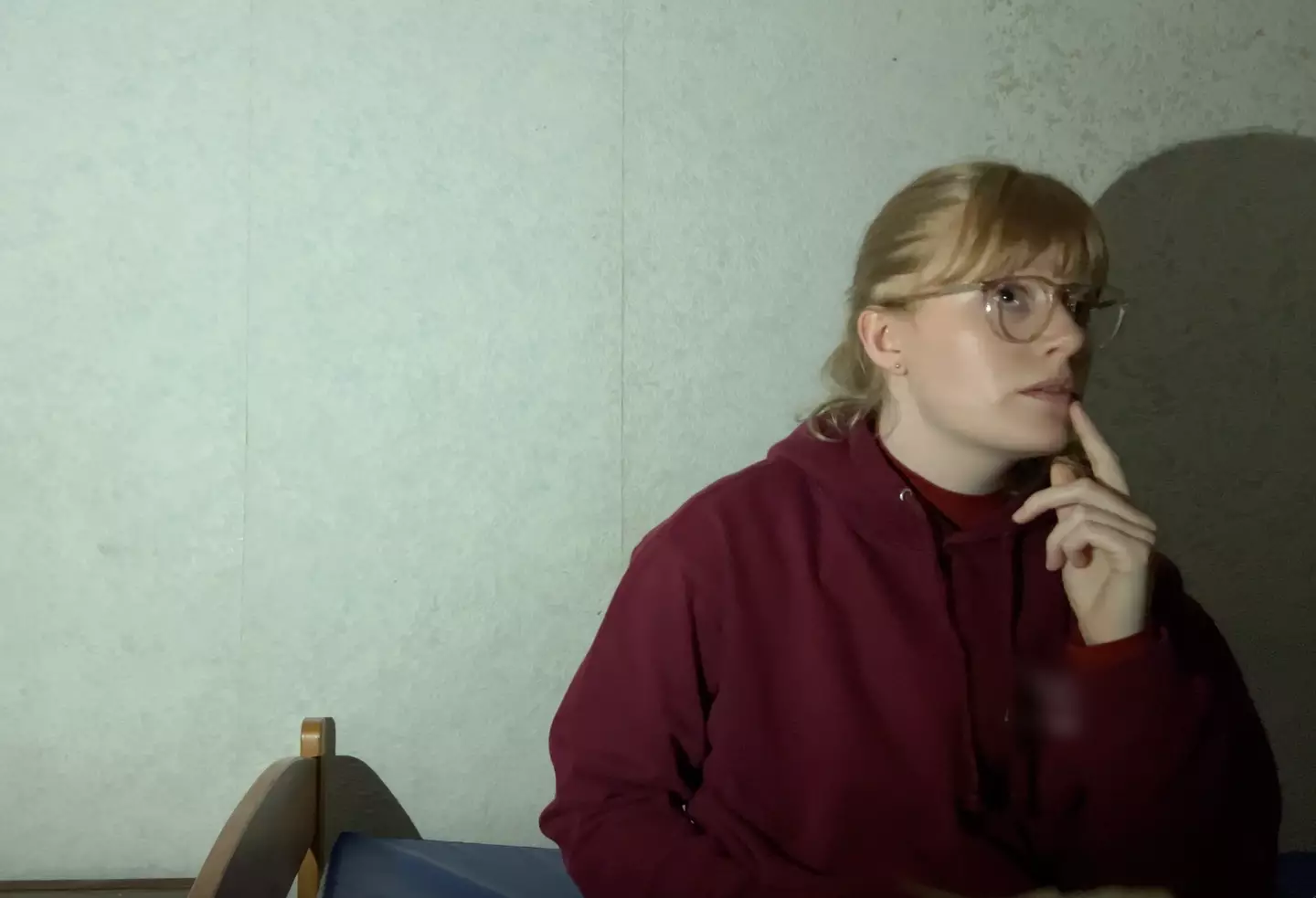 'Fred' did manage to spook Eleanor - and me to be honest (LADbible)