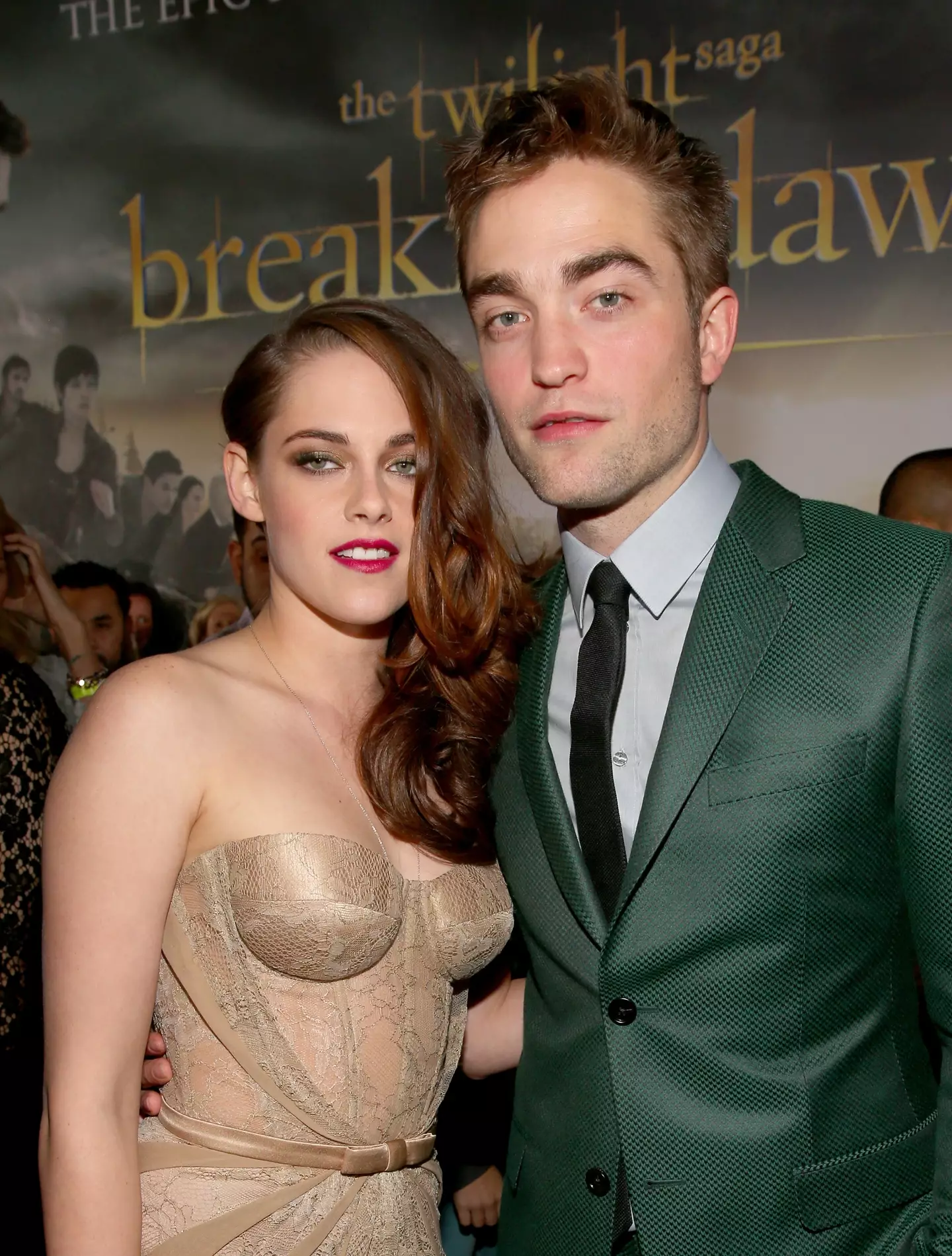Donald Trump had a lot to say about the Twilight co-stars breaking up at the time (Christopher Polk/Getty Images)