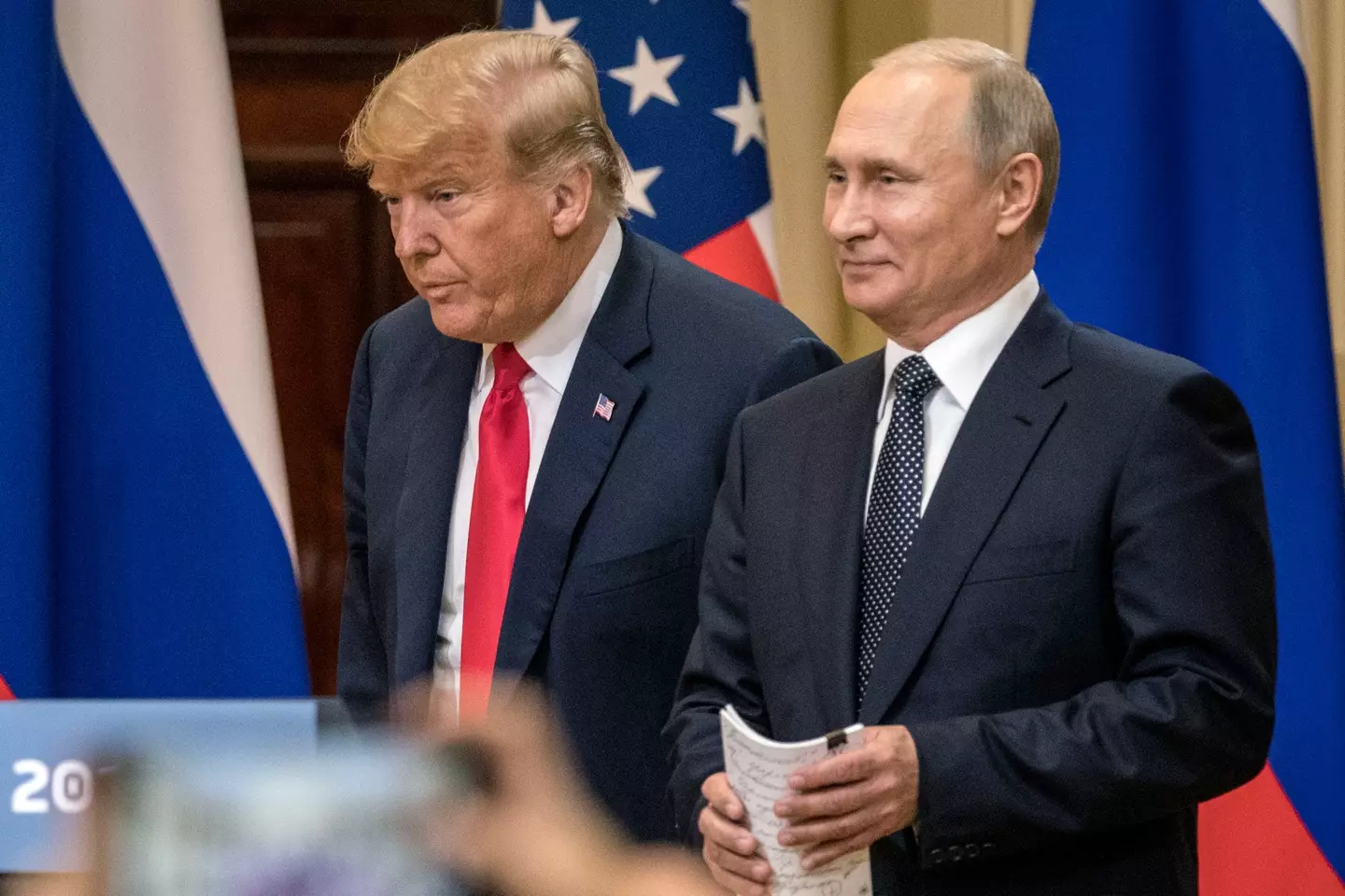 The world leaders have been bumping heads over Russia's invasion of Ukraine (Chris McGrath/Getty Images)