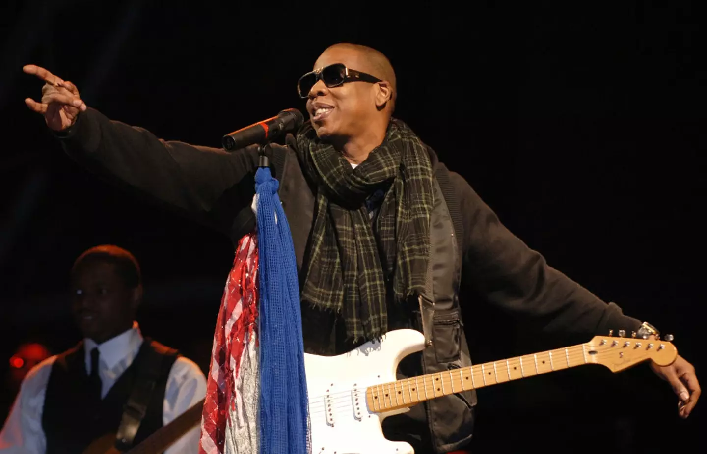 He hit back in the best way. (Tabatha Fireman/Redferns)