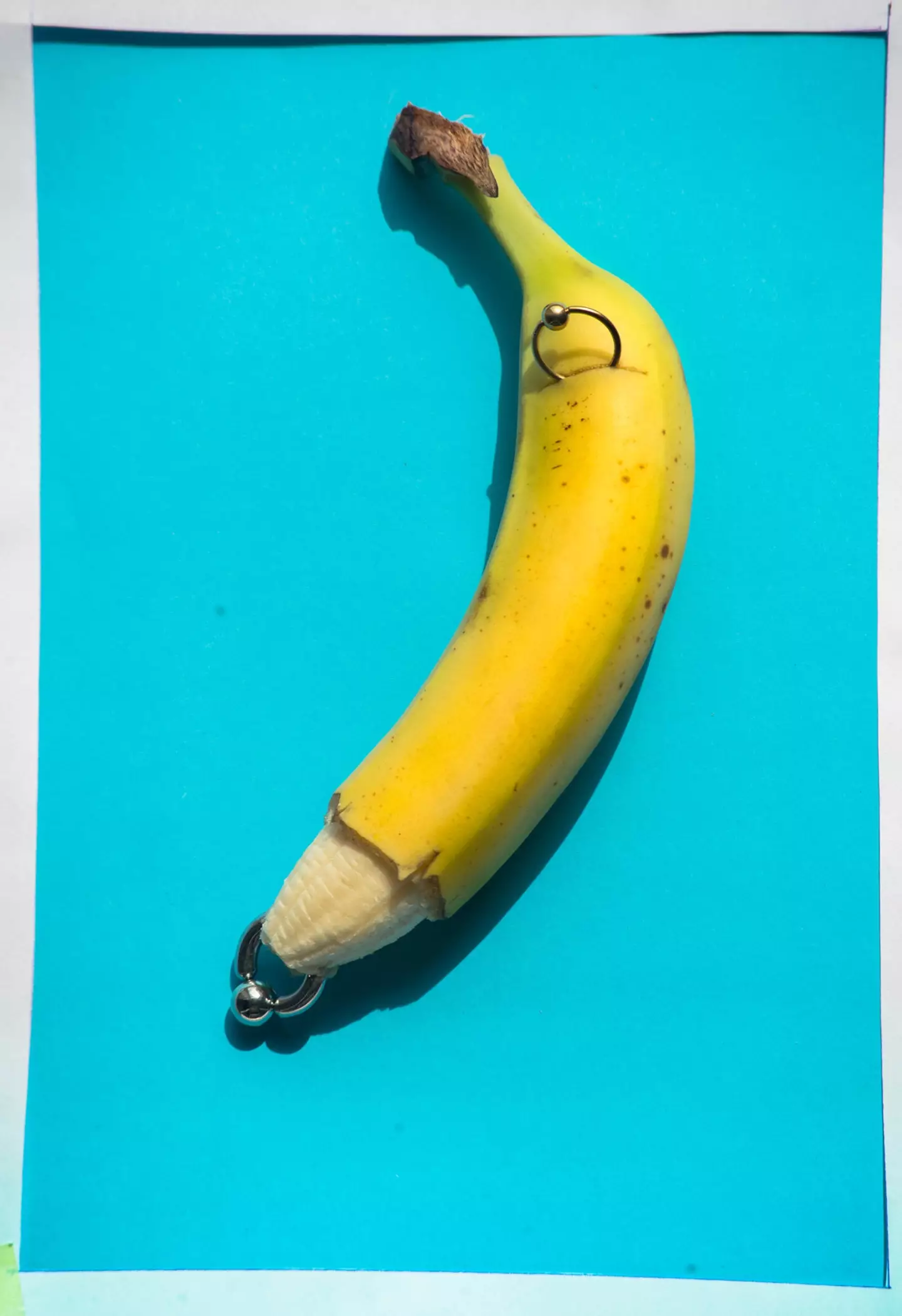 Please appreciate that the banana represents something else. (Getty Stock Photo)
