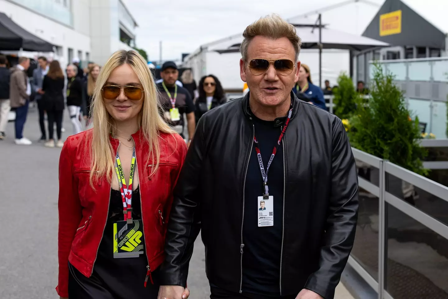 Gordon and Tanya Ramsay.