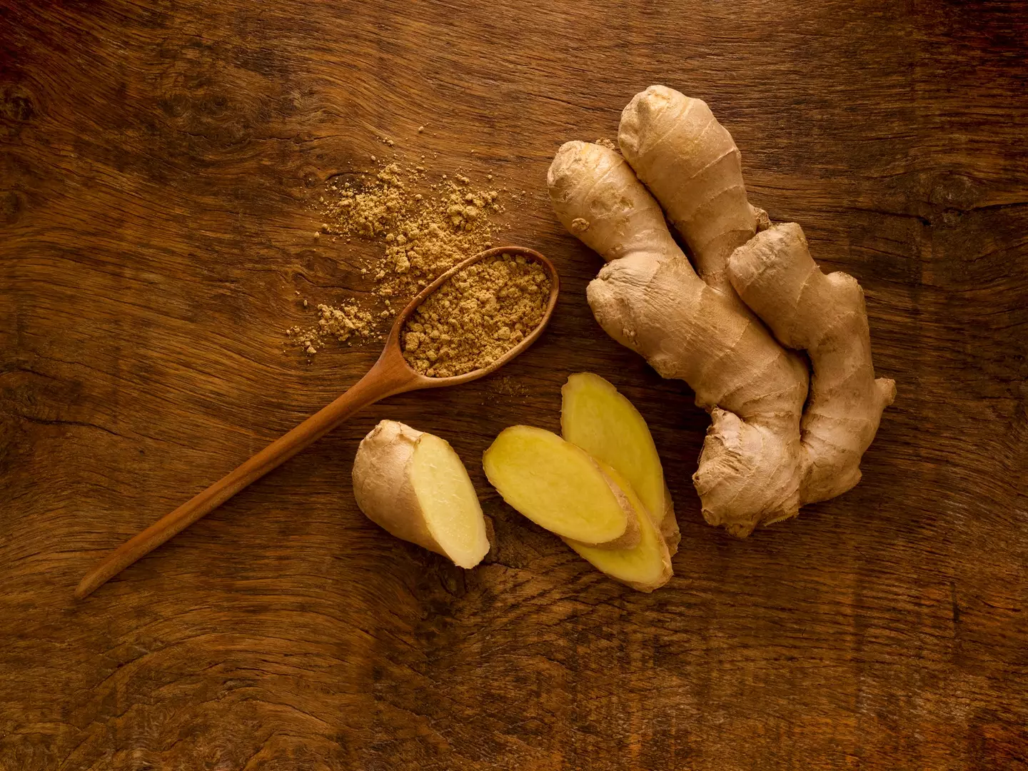 Ginger is one of the main foods which can 'mimic' GLP-1 drugs (Getty Stock Image)