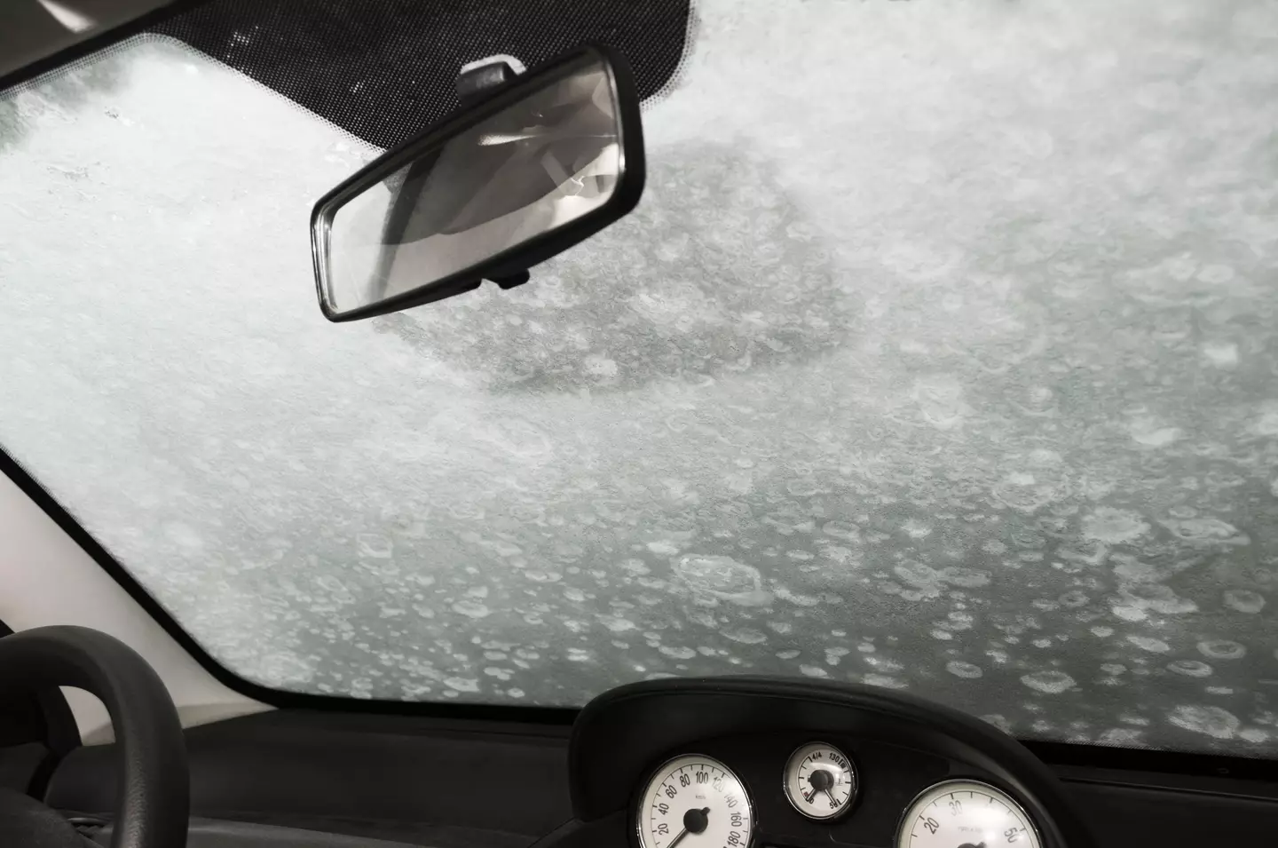 Frozen windscreens can be incredibly dangerous.