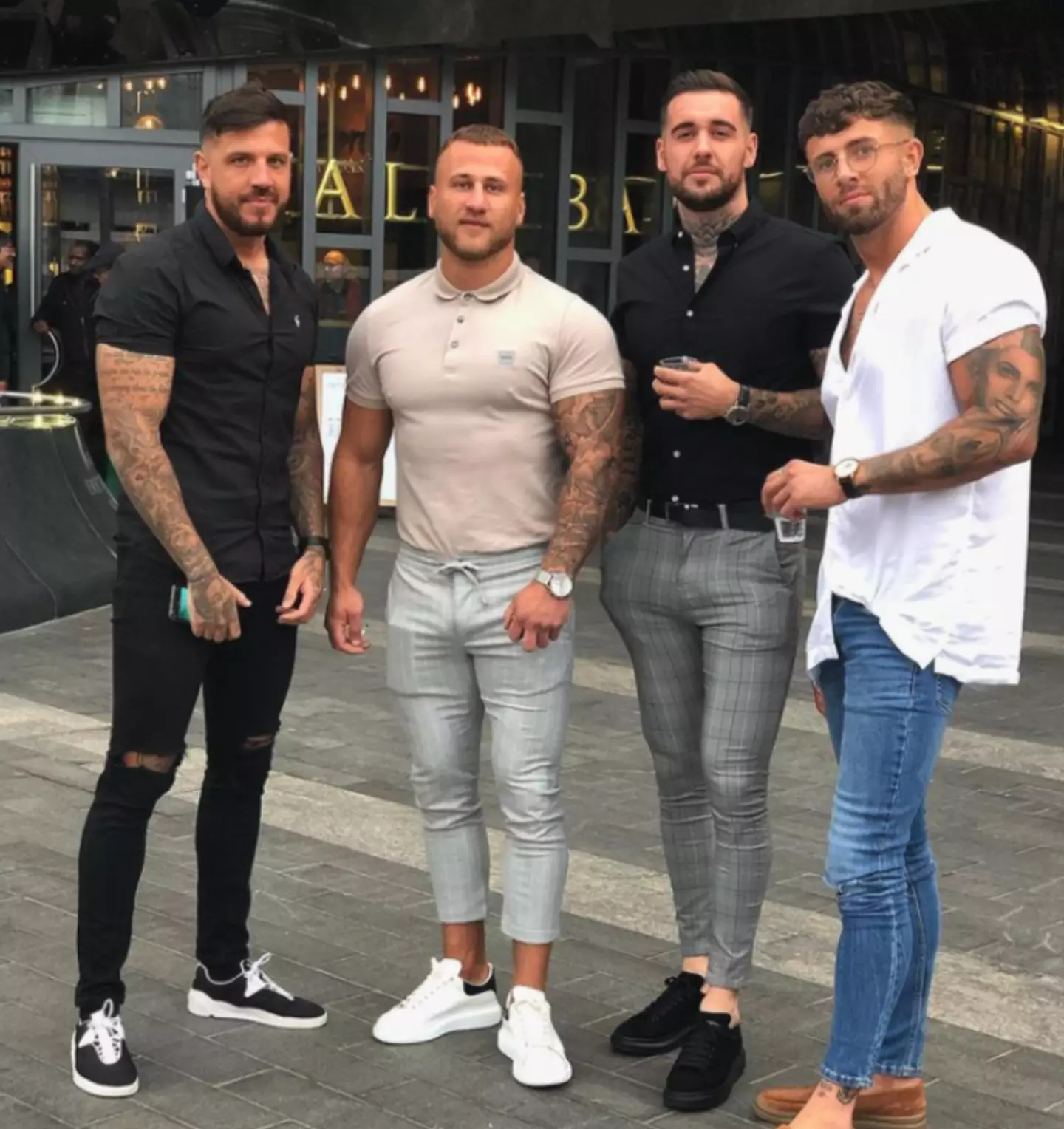 The original four lads in jeans. (Instagram/fourladsinjeans)