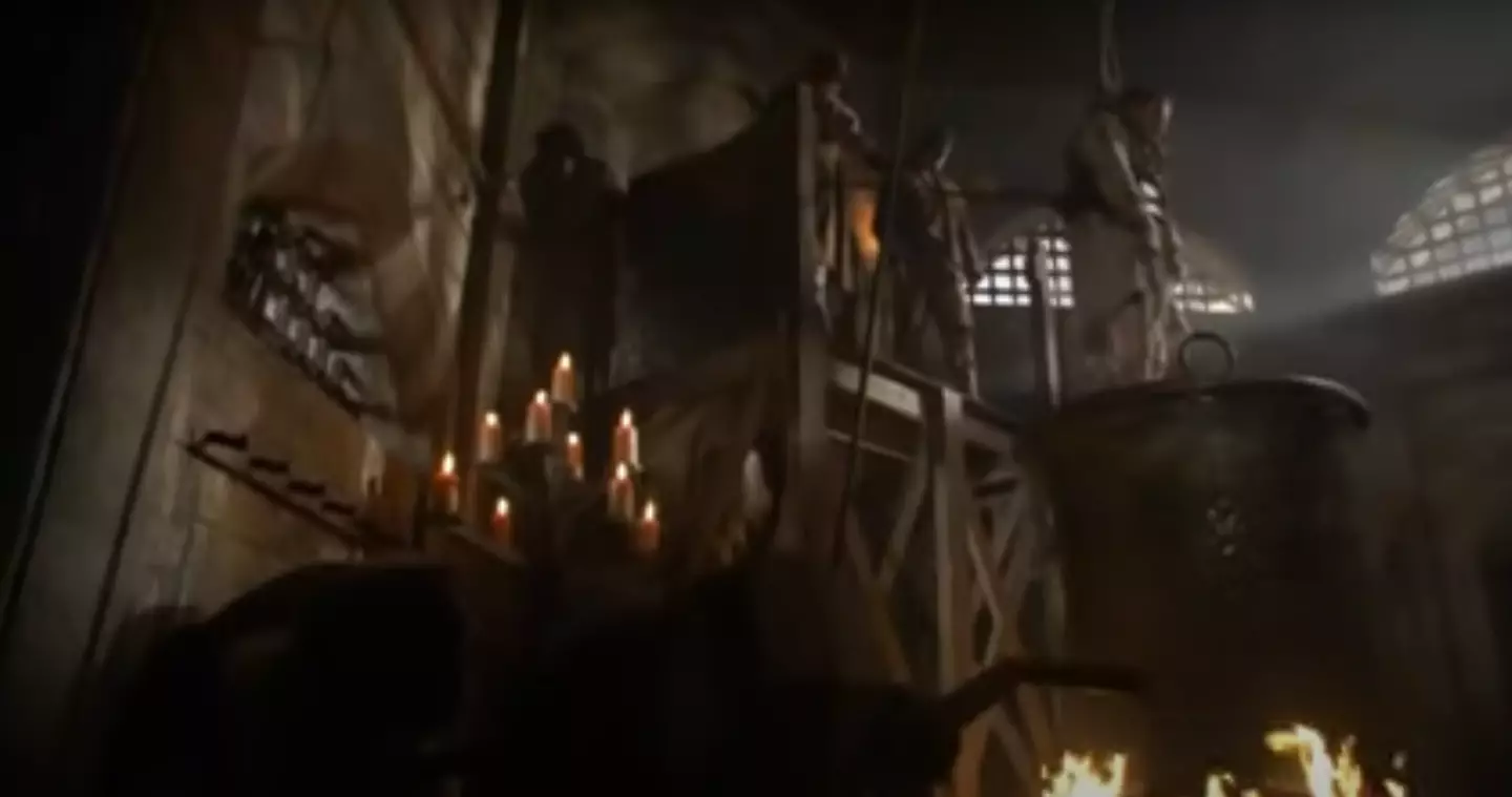 Roose's execution was dramatised in The Tudors (Showtime)