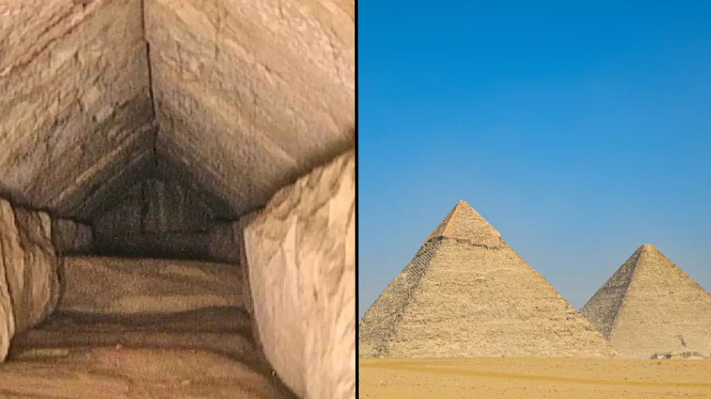 Scientists found a hidden corridor in the Great Pyramid of Giza
