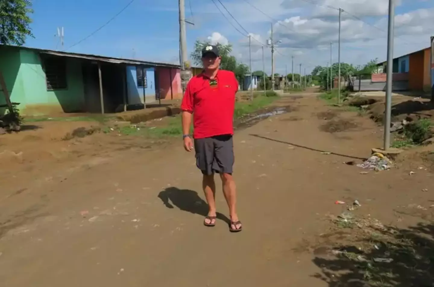 The tourist guide was working in Zimbabwe at the time. (Paul Templer)