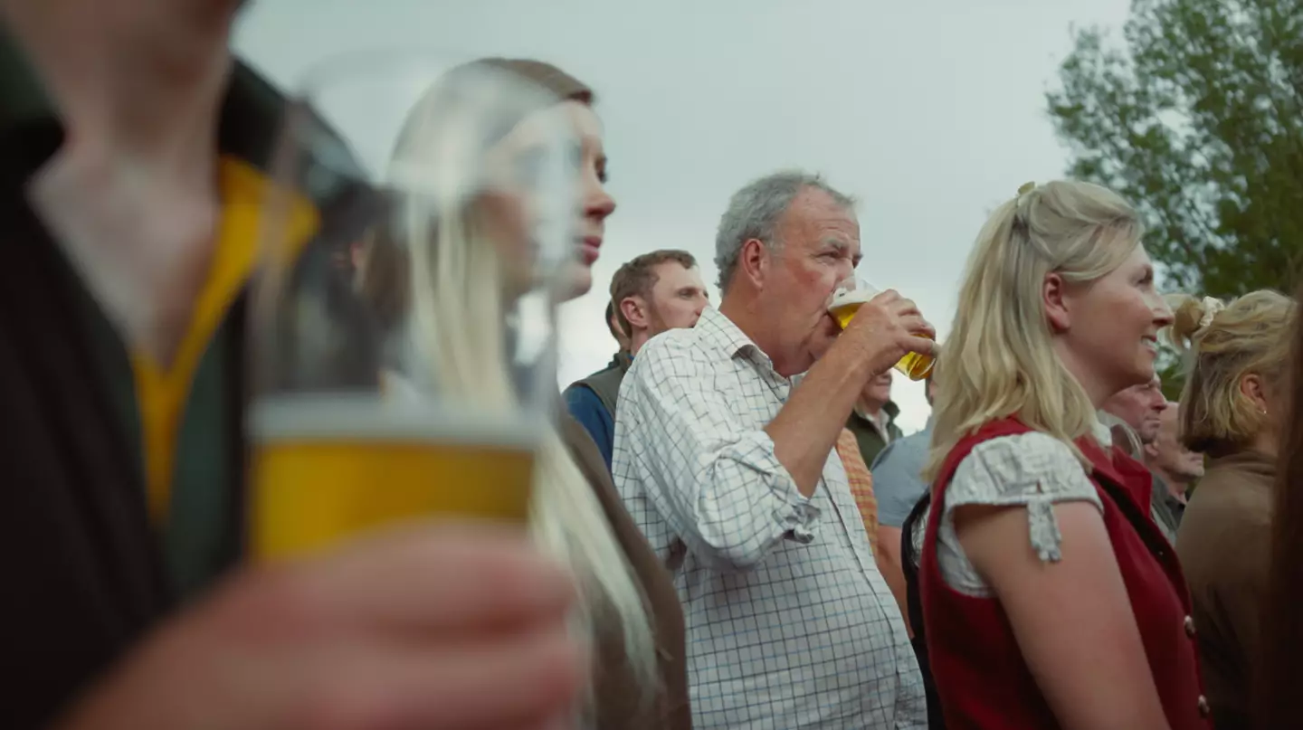The presenter has created an ad to promote his Hawkstone brand (Hawkstone)