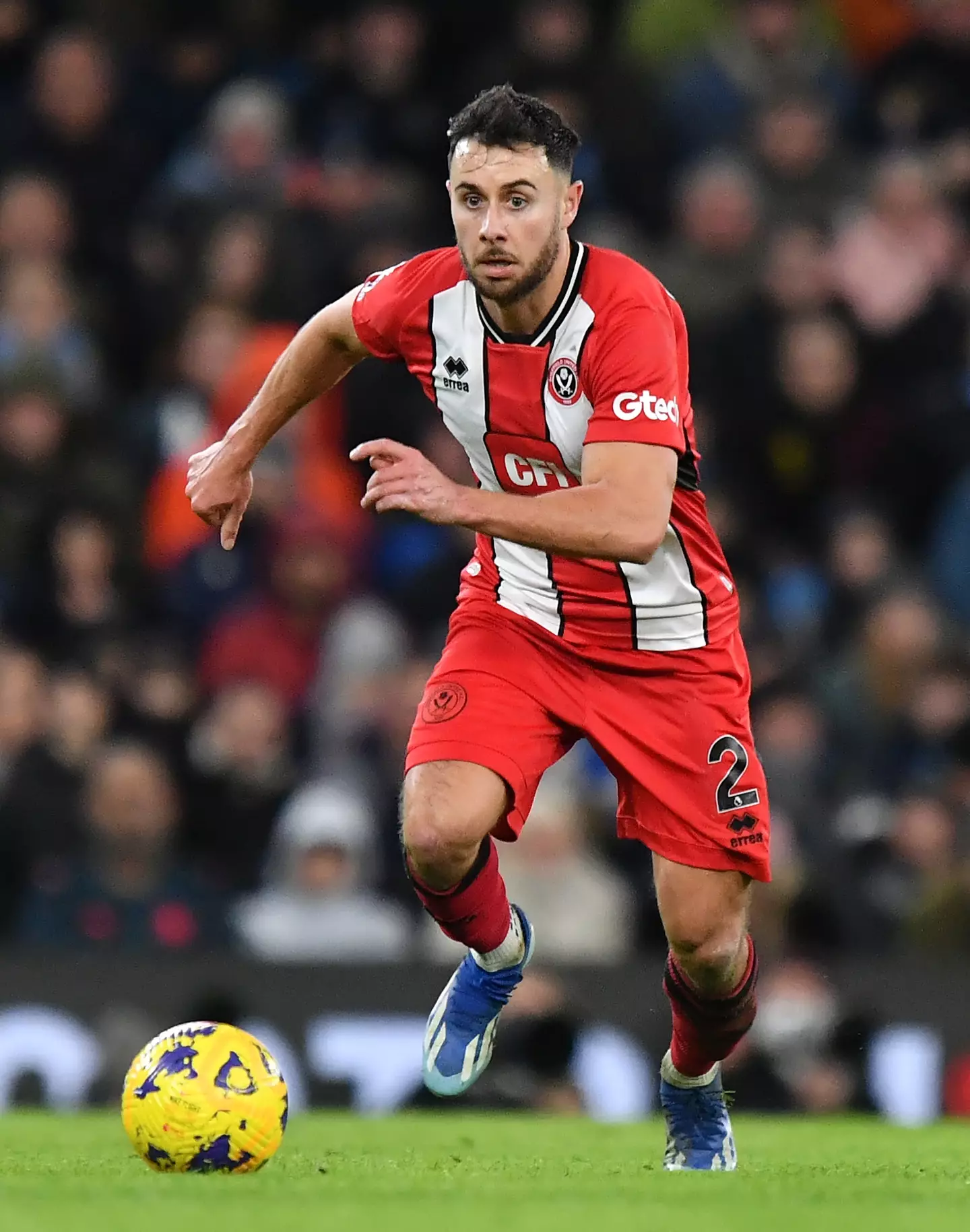 George Baldock is best known for playing for Sheffield United (Dave Howarth - CameraSport via Getty Images)