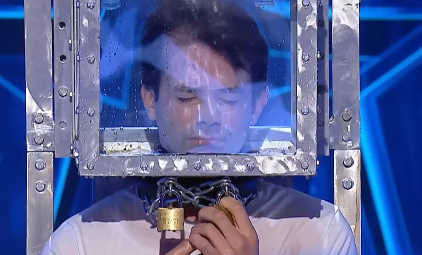 The escapologist claims to be a master at holding his breath (MediaPro Pictures)