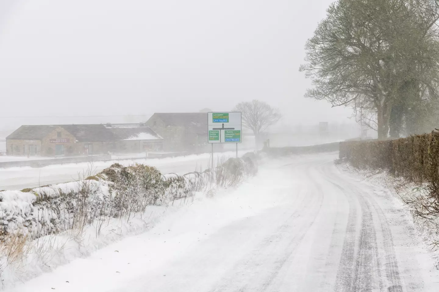 The rare polar phenomenon has been talked about by the Met Office.