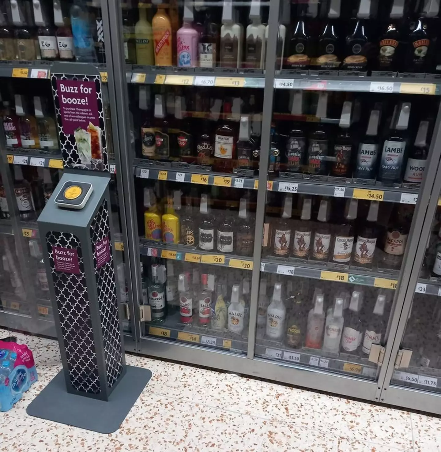 One Morrisons store has introduced a 'Buzz for Booze' system for customers who want to purchase alcohol.