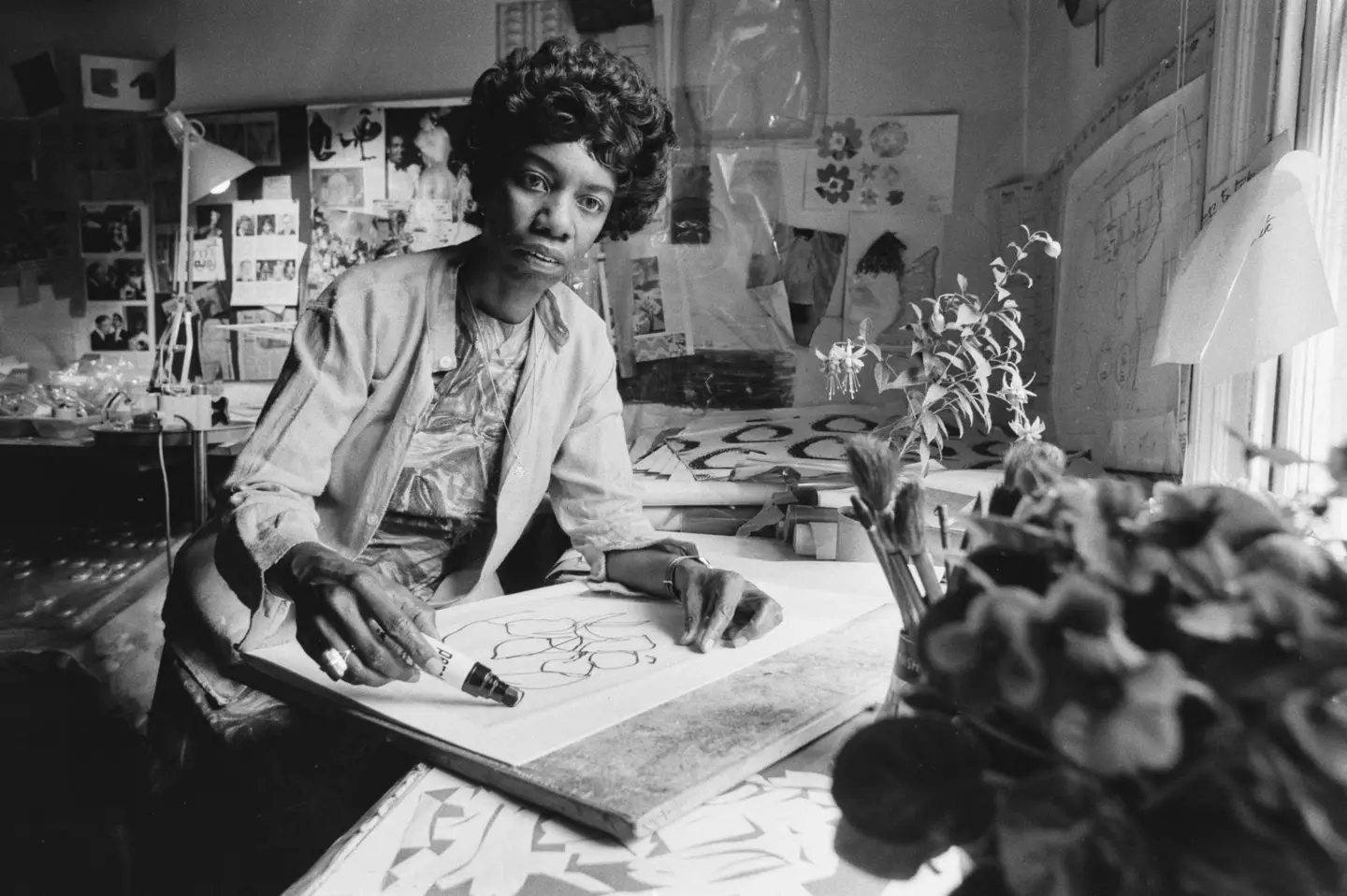 Althea McNish was an iconic designer (Evening Standard via Getty Images)