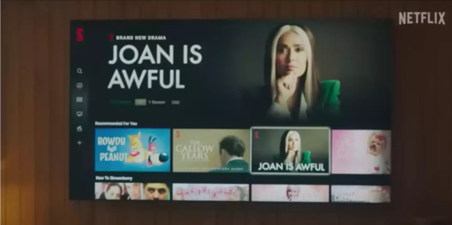 Salma Hayek stars in 'Joan Is Awful'.