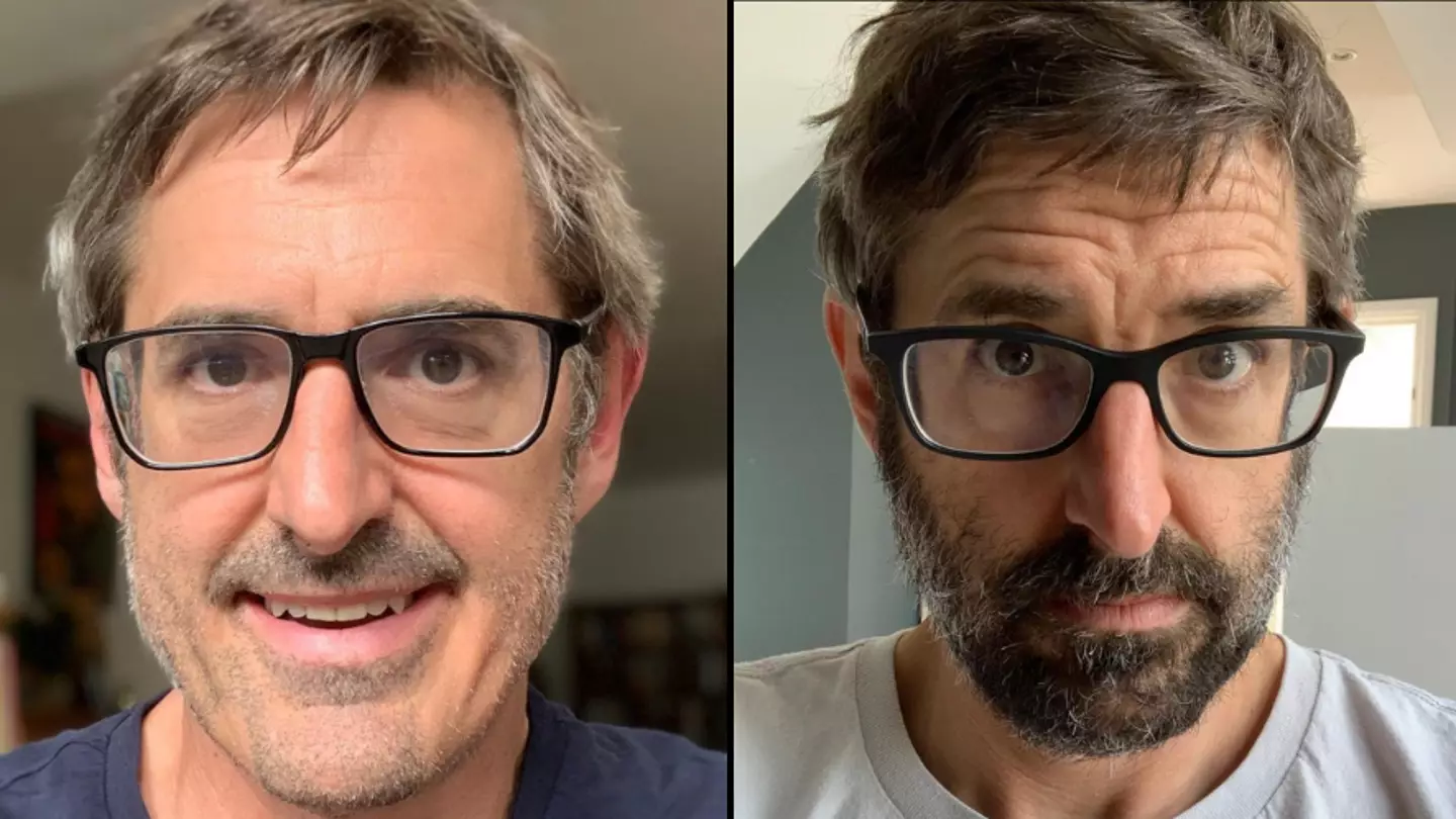 Louis Theroux says he thinks he's got alopecia so doesn't grow a beard
